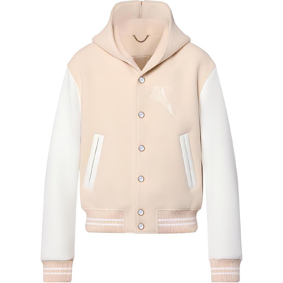 Order Chaqueta Beige con Capucha y Manga Larga Louis Vuitton SS24 Hombre. 1AFQM5