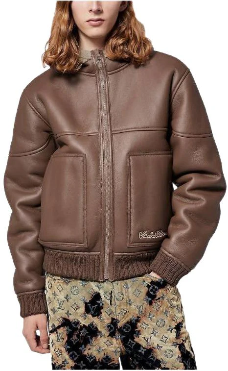 louis-vuitton-ss-24-brown-reversible-shearling-hooded-zip-jacket-1-afaim