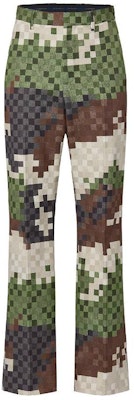 루이비통 SS24 카무플라주 벨티드 릴렉스드 팬츠 멀티컬러. 1AFJZR Order 루이비통 SS24 카무플라주 벨티드 릴렉스드 팬츠 멀티컬러. 1AFJZR