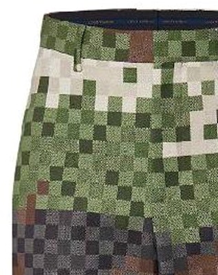 루이비통 SS24 카무플라주 벨티드 릴렉스드 팬츠 멀티컬러. 1AFJZR Lookbook 루이비통 SS24 카무플라주 벨티드 릴렉스드 팬츠 멀티컬러. 1AFJZR