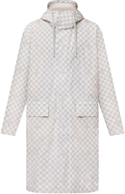 Abrigo Gris con Capucha y Manga Larga de Cuadros LOUIS VUITTON SS24. 1AFIJZ Order Abrigo Gris con Capucha y Manga Larga de Cuadros LOUIS VUITTON SS24. 1AFIJZ