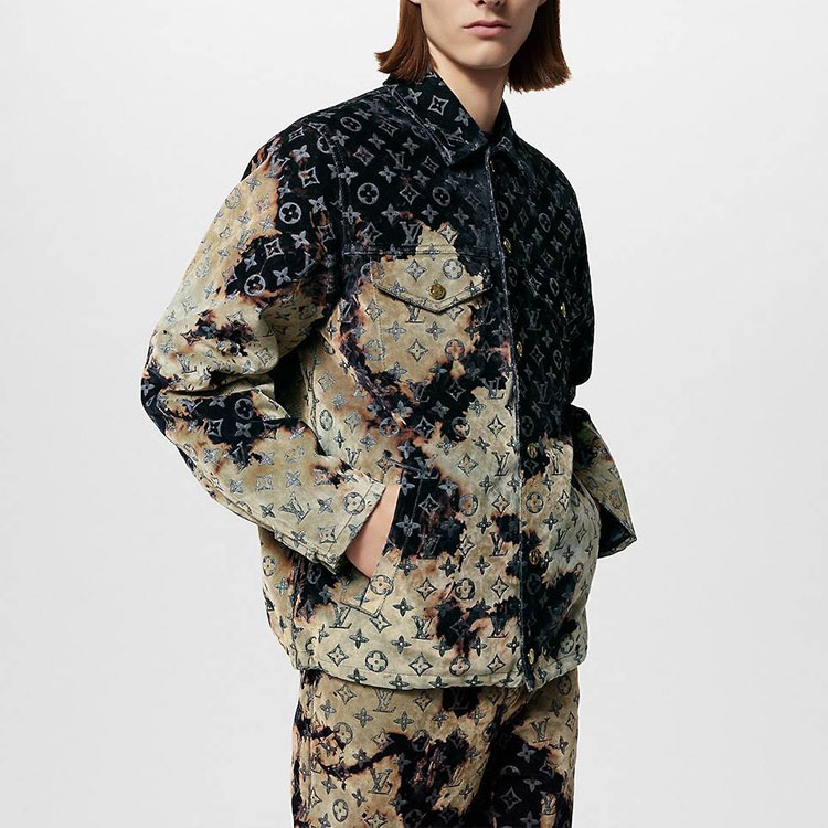 Purchase 路易威登SS24云朵印花牛仔外套多色男士休闲夹克 1AF761