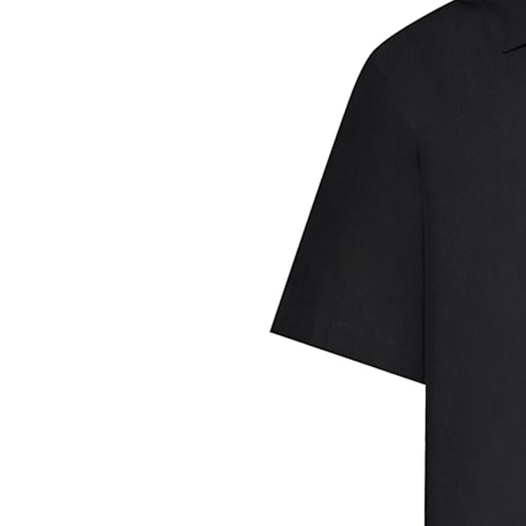 Details for LOUIS VUITTON SS24 Embroidered Monogram Short Sleeve Shirt Black Men 1AFJHR