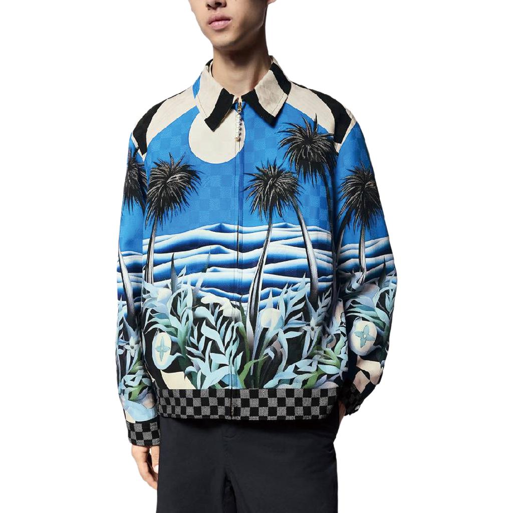Purchase Chaqueta Louis Vuitton SS24 Estampado Floral Cremallera Manga Larga Multicolor 1AFQCC