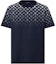 Buy LOUIS VUITTON SS24 Kaos Crewneck Biru Navy Logo Gradient. 1AFQB4