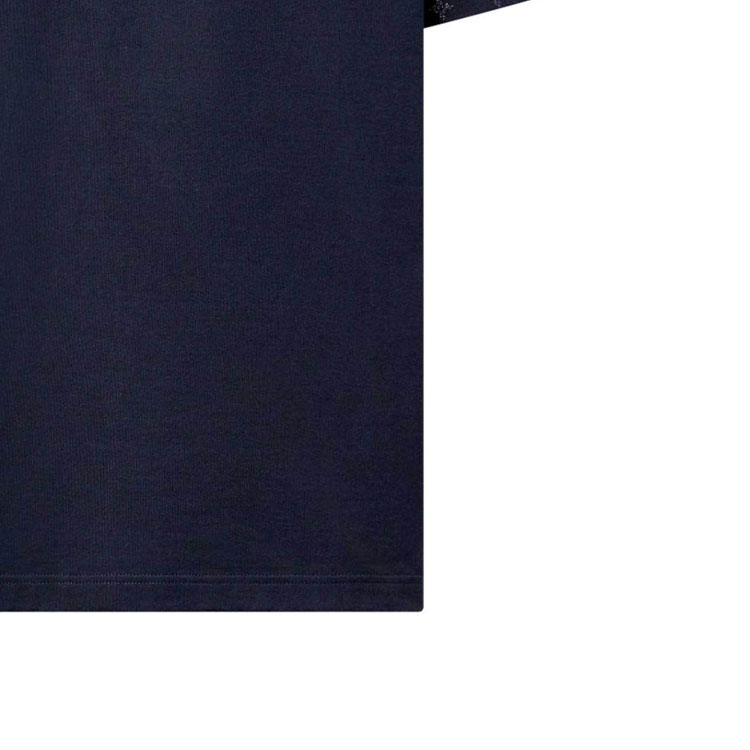 Sizing LOUIS VUITTON SS24 Kaos Crewneck Biru Navy Logo Gradient. 1AFQB4