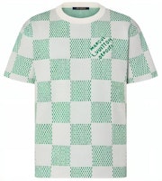路易威登 SS24 綠色格紋短袖圓領T恤 男款 1AFIX4 Order 路易威登 SS24 綠色格紋短袖圓領T恤 男款 1AFIX4