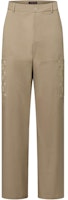 LOUIS VUITTON SS24 Logo Button Straight-Leg Cargo Pants Men Beige. 1AFQAV LOUIS VUITTON SS24 Logo Button Straight-Leg Cargo Pants Men Beige. 1AFQAV