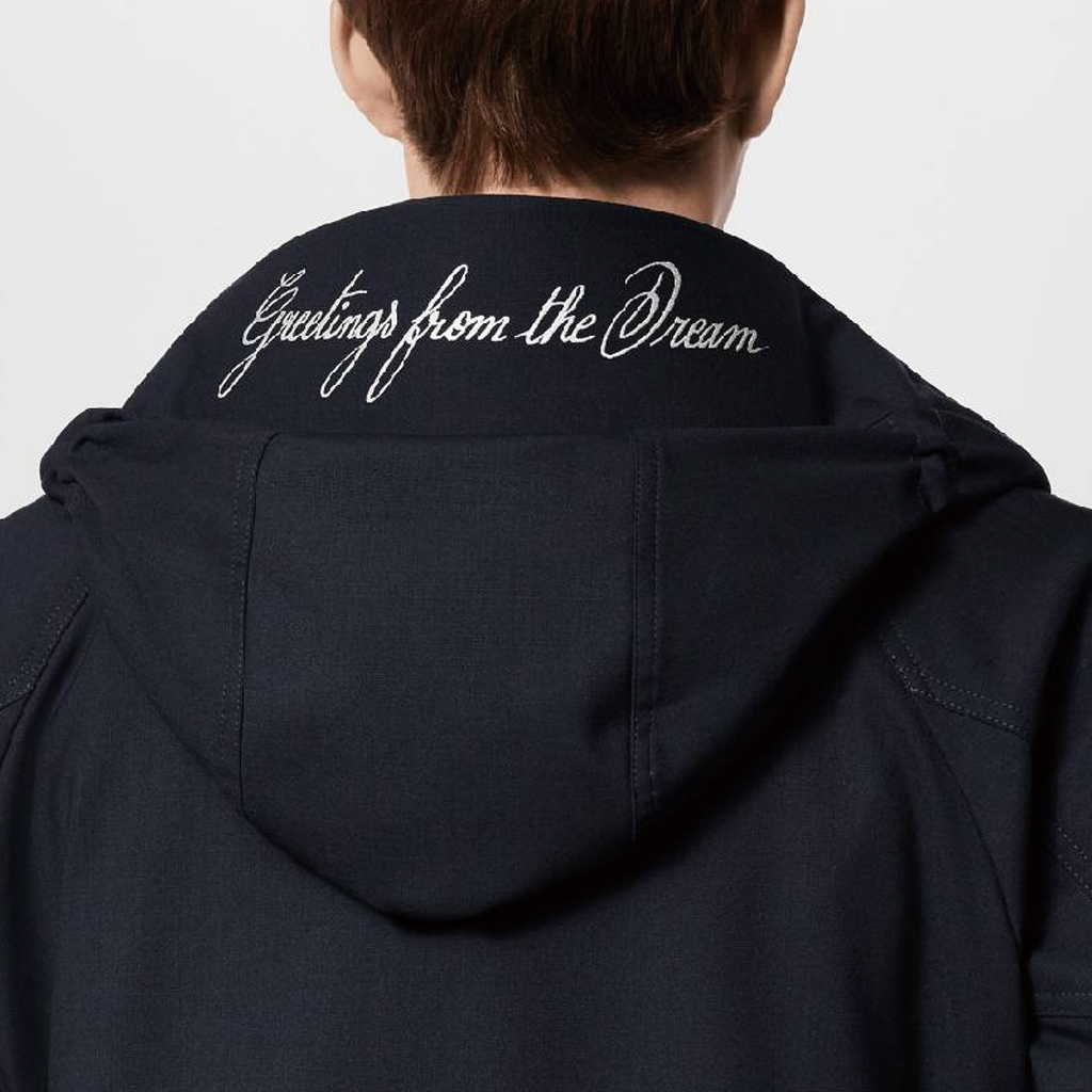 LOUIS VUITTON SS24 Logo Embroidered Hooded Zip Parka Jacket Men Blue 1AFRJ8 圖 6