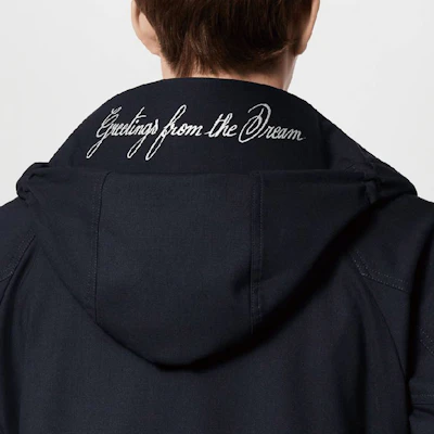 ルイ・ヴィトン SS24 ロゴ刺繍フード付きジップパーカージャケット メンズ ブルー 1AFRJ8 Details for ルイ・ヴィトン SS24 ロゴ刺繍フード付きジップパーカージャケット メンズ ブルー 1AFRJ8