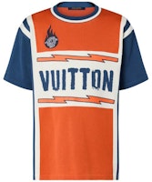 LOUIS VUITTON SS24 Logo Jacquard Crewneck Short Sleeve T-Shirt Men Multicolor 1AFANQ LOUIS VUITTON SS24 Logo Jacquard Crewneck Short Sleeve T-Shirt Men Multicolor 1AFANQ