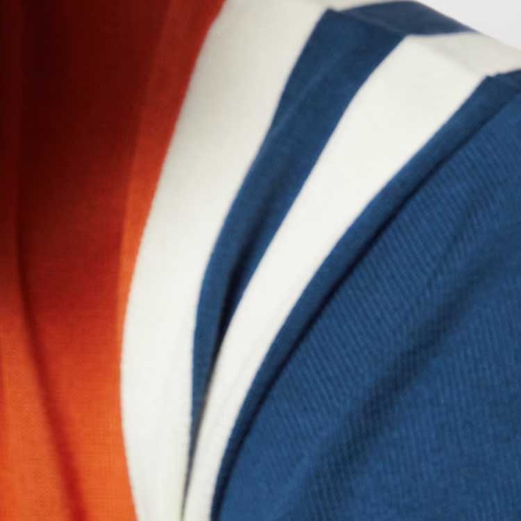 Sizing LOUIS VUITTON SS24 Kaos Logo Jacquard Lengan Pendek Pria Multicolor 1AFANQ