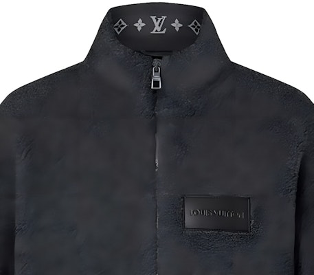 Chaqueta Polar Hombre Gris Oscuro LOUIS VUITTON SS24 Logo Jacquard. 1AFBA3 Details for Chaqueta Polar Hombre Gris Oscuro LOUIS VUITTON SS24 Logo Jacquard. 1AFBA3