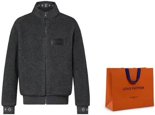 Chaqueta Polar Hombre Gris Oscuro LOUIS VUITTON SS24 Logo Jacquard. 1AFBA3 Cheap Chaqueta Polar Hombre Gris Oscuro LOUIS VUITTON SS24 Logo Jacquard. 1AFBA3