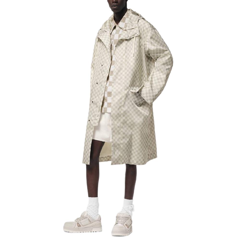 LOUIS VUITTON SS24 Logo Print  Mid-Length Hooded Parka Multicolor. 1AFJIH 圖 4