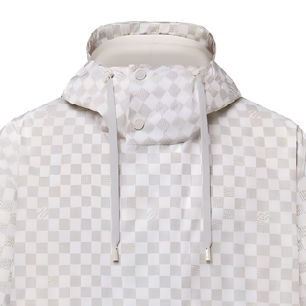 LOUIS VUITTON SS24 Logo Print  Mid-Length Hooded Parka Multicolor. 1AFJIH 圖 5