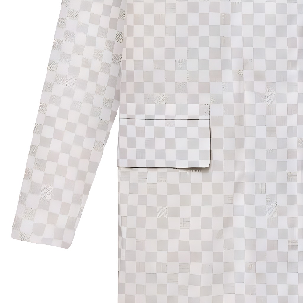 LOUIS VUITTON SS24 Logo Print  Mid-Length Hooded Parka Multicolor. 1AFJIH 圖 7