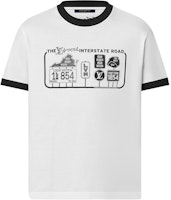 LOUIS VUITTON SS24 Logo Print Casual Crewneck White T-Shirt for Men. 1AFXO1 LOUIS VUITTON SS24 Logo Print Casual Crewneck White T-Shirt for Men. 1AFXO1