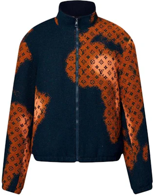 LOUIS VUITTON SS24 Jaket Kasual Biru Pria dengan Logo dan Tali Serut. 1AF887 Buy LOUIS VUITTON SS24 Jaket Kasual Biru Pria dengan Logo dan Tali Serut. 1AF887