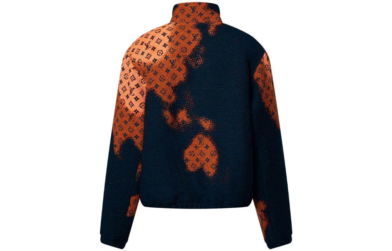 LOUIS VUITTON SS24 Logo Print Casual Drawstring Jacket Men’s Blue 1AF887 圖 3