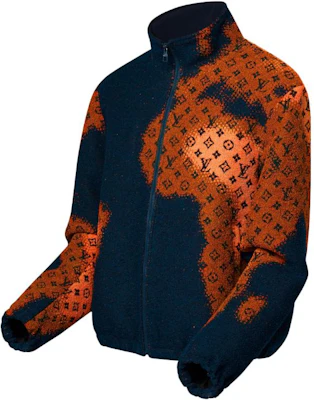 LOUIS VUITTON SS24 Jaket Kasual Biru Pria dengan Logo dan Tali Serut. 1AF887 Shop LOUIS VUITTON SS24 Jaket Kasual Biru Pria dengan Logo dan Tali Serut. 1AF887