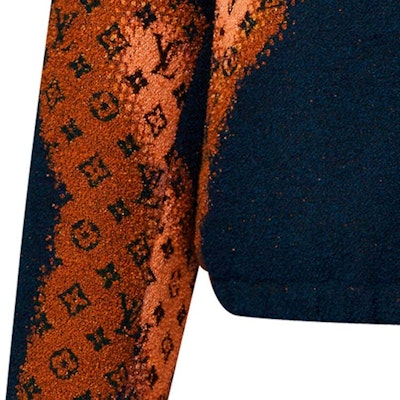 LOUIS VUITTON SS24 Jaket Kasual Biru Pria dengan Logo dan Tali Serut. 1AF887 Details for LOUIS VUITTON SS24 Jaket Kasual Biru Pria dengan Logo dan Tali Serut. 1AF887