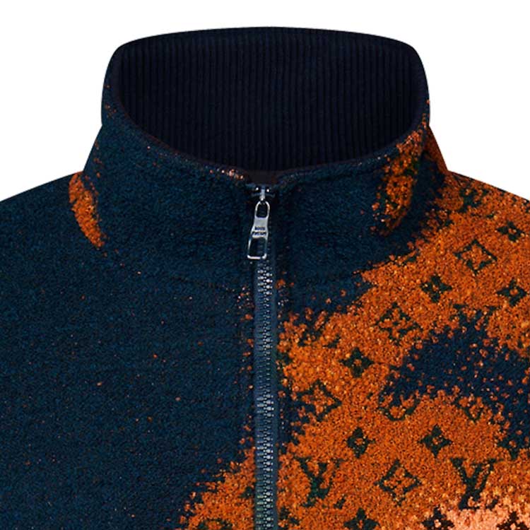 LOUIS VUITTON SS24 Logo Print Casual Drawstring Jacket Men’s Blue 1AF887 圖 7