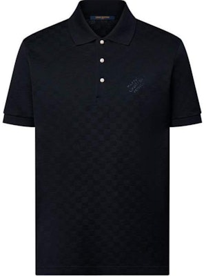 LOUIS VUITTON SS24 Logo Print Short Sleeve Polo Shirt Black 1AFRAS Buy LOUIS VUITTON SS24 Logo Print Short Sleeve Polo Shirt Black 1AFRAS