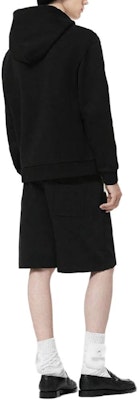 루이비통 SS24 로고 프린트 지퍼 후드 블랙 긴팔 1AFJGD Shop 루이비통 SS24 로고 프린트 지퍼 후드 블랙 긴팔 1AFJGD