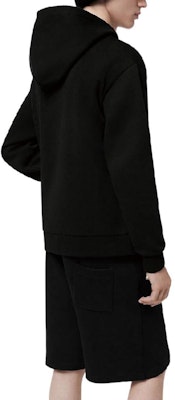 루이비통 SS24 로고 프린트 지퍼 후드 블랙 긴팔 1AFJGD Purchase 루이비통 SS24 로고 프린트 지퍼 후드 블랙 긴팔 1AFJGD