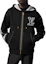 Lookbook LOUIS VUITTON SS24 Logo Zip-Up Hoodie Jaket Hitam 1AFXKX