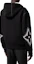 Purchase LOUIS VUITTON SS24 Logo Hoodie Zip-Up Jaket Hitam Pakaian Luar Fesyen 1AFXKW
