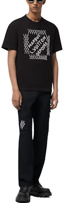 LOUIS VUITTON SS24 Seluar Cargo Kasual Monogram Hitam Lelaki. 1AFJ92 Lookbook LOUIS VUITTON SS24 Seluar Cargo Kasual Monogram Hitam Lelaki. 1AFJ92