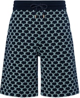 LOUIS VUITTON SS24 Monogram Mid-Rise Straight Casual Shorts Men Multicolor 1AFRA4 LOUIS VUITTON SS24 Monogram Mid-Rise Straight Casual Shorts Men Multicolor 1AFRA4