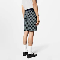 Sizing ルイヴィトン SS24 モノグラム ミッドライズ ストレート カジュアルショーツ メンズ マルチカラー 1AFRA4