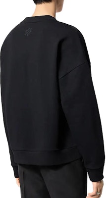 路易威登 SS24 黑色经典花纹印花长袖卫衣 男款 1AFVAO Shop 路易威登 SS24 黑色经典花纹印花长袖卫衣 男款 1AFVAO