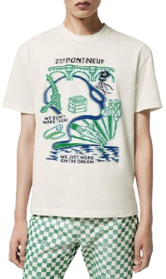 LOUIS VUITTON SS24 Monogram Print Crewneck T-Shirt White Mens. 1AFJFN Shop LOUIS VUITTON SS24 Monogram Print Crewneck T-Shirt White Mens. 1AFJFN