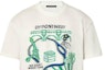 Sizing LOUIS VUITTON SS24 Monogram Print Crewneck T-Shirt White Mens. 1AFJFN