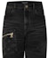 Sizing LOUIS VUITTON SS24 Monogram Print Distressed Black Denim Jeans for Men. 1AFACQ
