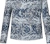 Sizing LOUIS VUITTON SS24 Jaket Biru Monogram Cetak Double-Breasted 1AFQI7