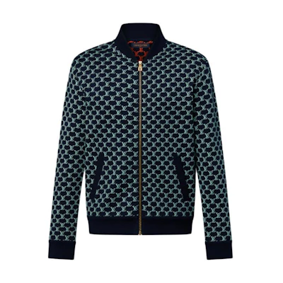 LOUIS VUITTON SS24 Monogram Zip-Up Casual Jacket Multicolor 1AFR40