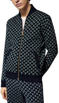 LOUIS VUITTON SS24 Jaket Kasual Zip-Up Monogram Pelbagai Warna 1AFR40 Details for LOUIS VUITTON SS24 Jaket Kasual Zip-Up Monogram Pelbagai Warna 1AFR40