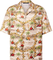 LOUIS VUITTON SS24 Pattern Print Cuban Collar Short Sleeve Shirt Multicolor Men 1AFQYR LOUIS VUITTON SS24 Pattern Print Cuban Collar Short Sleeve Shirt Multicolor Men 1AFQYR