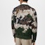 Details for Sudadera Louis Vuitton SS24 Pharrell Camo Letter Jacquard Multicolor Hombre. 1AFIVT