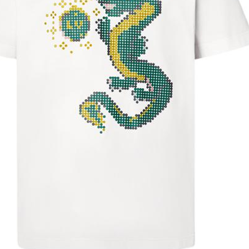 LOUIS VUITTON SS24 Pharrell Collab Cartoon Print White T-Shirt Men. 1AFJFX 圖 7