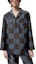 Lookbook Camiseta Manga Larga Relaxed Logo Cuadros LOUIS VUITTON SS24 Pharrell Colaboración. 1AFJD0