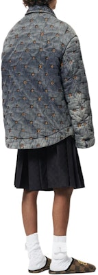 Chaqueta Vaquera Suelta Azul Louis Vuitton SS24 Pharrell Logo Bordado. 1AFJCO Shop Chaqueta Vaquera Suelta Azul Louis Vuitton SS24 Pharrell Logo Bordado. 1AFJCO