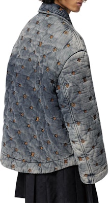 Chaqueta Vaquera Suelta Azul Louis Vuitton SS24 Pharrell Logo Bordado. 1AFJCO Purchase Chaqueta Vaquera Suelta Azul Louis Vuitton SS24 Pharrell Logo Bordado. 1AFJCO