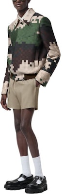 LOUIS VUITTON SS24 Pharrell Kolaborasi Jaket Pendek Lelaki Corak Kotak Multicolor 1AFIF9 Lookbook LOUIS VUITTON SS24 Pharrell Kolaborasi Jaket Pendek Lelaki Corak Kotak Multicolor 1AFIF9