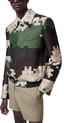 LOUIS VUITTON SS24 Pharrell Kolaborasi Jaket Pendek Lelaki Corak Kotak Multicolor 1AFIF9 Purchase LOUIS VUITTON SS24 Pharrell Kolaborasi Jaket Pendek Lelaki Corak Kotak Multicolor 1AFIF9